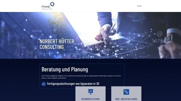 Website Screenshot: nhc - norber hütter consulting - Norbert Hütter Consulting | Beratung & Planung - Date: 2023-06-23 12:07:55