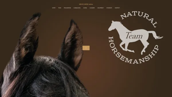 Website Screenshot: nht natural horsemanship team horse mantler stockinger workshop merchandising horsewisperer horsetraining horseworkshop horseworks - NEUE KURSE online - Date: 2023-06-23 12:07:55