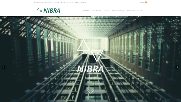 Website Screenshot: NIBRA AUFZUGSBAU LIFTSERVICE FÖRDERTECHNIK GES.M.B.H. - Nibra – Eine weitere WordPress-Seite - Date: 2023-06-15 16:02:34