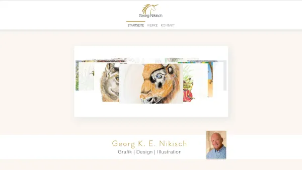 Website Screenshot: Nikisch Georg K.E. powered by schneider-grafik.at - Georg K. E. Nikisch | Grafik Design und Illustration Mödling - Date: 2023-06-23 12:07:55