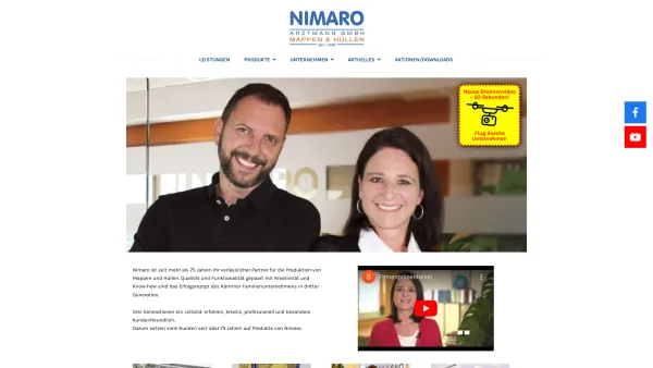 Website Screenshot: NIMARO - Arztmann GmbH - Kreative Mappen & Hüllen für Ihr Büro ✓ - NIMARO - Date: 2023-06-23 12:07:58