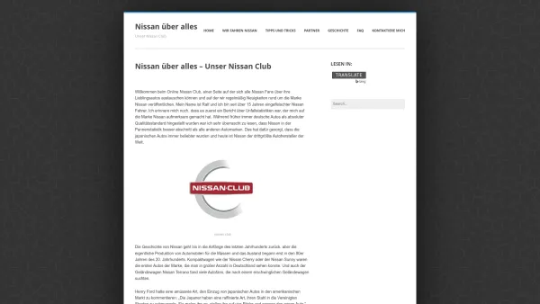 Website Screenshot: Autohaus H. Ropin Söhne Gesellschaft m.b.H. Co Nissan Österreich - Nissan über alles | Unser Nissan Club - Date: 2023-06-15 16:02:34