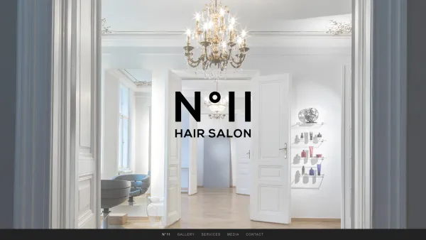 Website Screenshot: N°11 Hairsalon - Willkommen bei - N°11 Hairsalon - Date: 2023-06-23 12:07:58