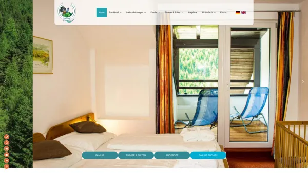 Website Screenshot: Landhaus Hauptseite - Hotel Nockalm | Zimmer Appartement Innerkrems Kärnten Austria Familie - Date: 2023-06-23 12:07:58
