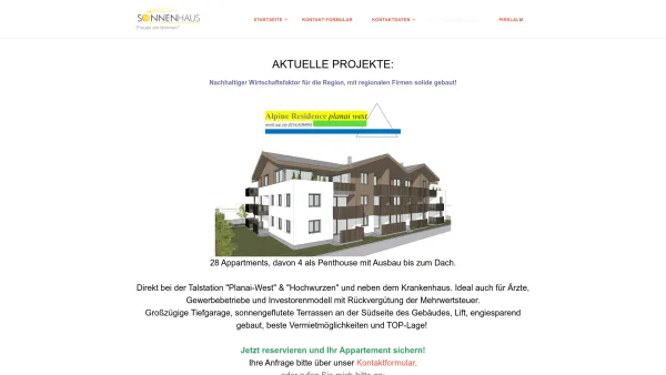 Website Screenshot: NOKA - Hotelzug - meinsonnenhaus.at - Startseite - Date: 2023-06-23 12:07:58