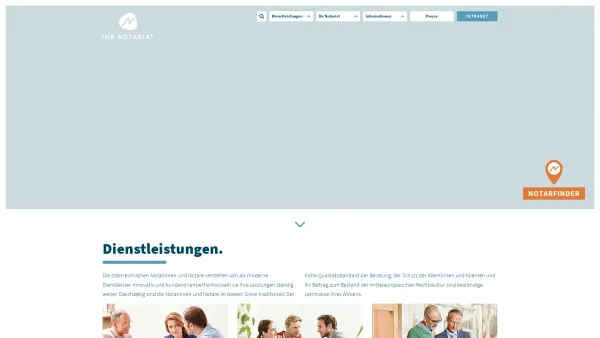 Website Screenshot: Österreichische Notariatskammer - Date: 2023-06-14 10:36:56