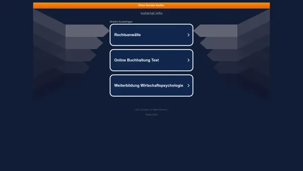 Website Screenshot: Notariat Deutschlandsberg - notariat.info - Date: 2023-06-23 12:08:01