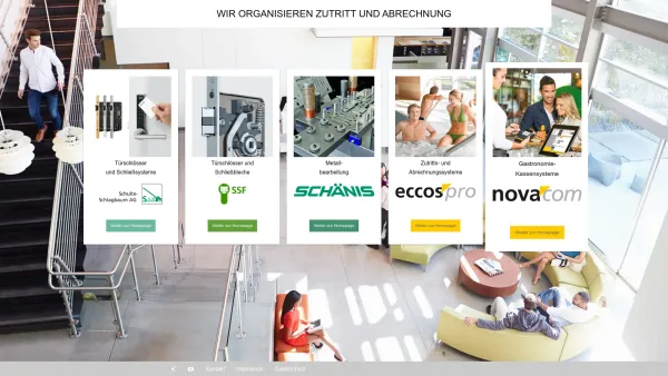 Website Screenshot: NOVACOM Software GmbH - Integration needs an expert. novacom - Date: 2023-06-14 10:44:10