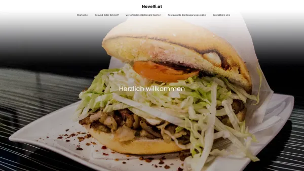 Website Screenshot: Osteria Novelli Restaurant und Catering sowie WeShop Wien - Novelli.at - Date: 2023-06-23 12:08:01