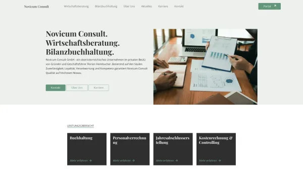 Website Screenshot: Novicum Consult GmbH - Home » Novicum Consult - Date: 2023-06-23 12:08:01