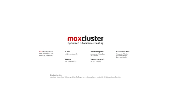 Website Screenshot: NovoPort Vertriebsgesellschaft GmbH - maxcluster - Optimized E-Commerce Hosting - Date: 2023-06-14 10:37:01
