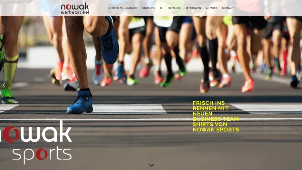 Website Screenshot: NOWAK Werbeartikel - Startseite - Nowak Werbeartikel - Date: 2023-06-14 10:44:10