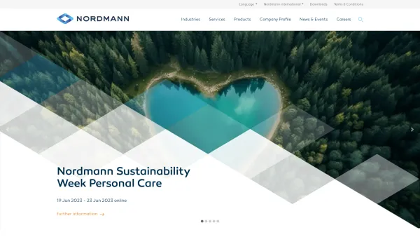 Website Screenshot: Nordmann Rassmann NRC - Partner in distribution of chemicals - Nordmann - Nordmann - Date: 2023-06-14 10:44:10