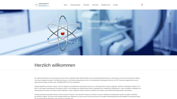 Website Screenshot: Med22 Nuklearmedizinisches Institut - Österreichische Plattform für Nuklearmedizin - Date: 2023-06-23 12:08:04