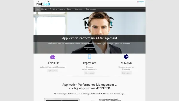 Website Screenshot: NuPSoft Handels GmbH - Home - NuPSoft - Date: 2023-06-23 12:08:04