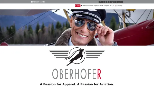 Website Screenshot: Oberhofer GmbH & Co KG - Oberhofer online shop uniform solutions & corporate fashion - Date: 2023-06-23 12:08:08