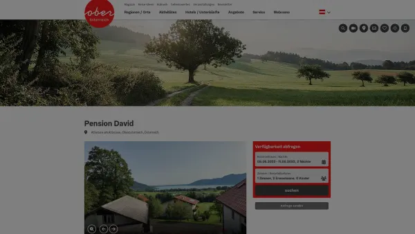 Website Screenshot: Index of pension.david - Pension David in Attersee am Attersee - Date: 2023-06-14 10:44:10