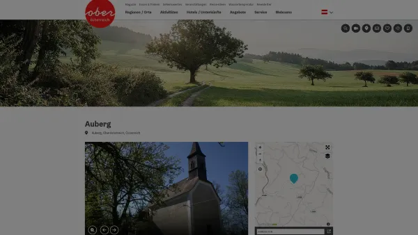 Website Screenshot: Gemeinde Urlaub Oberösterreich Tourismusinformationen aus Oberösterreich - Auberg - Date: 2023-06-23 12:08:08