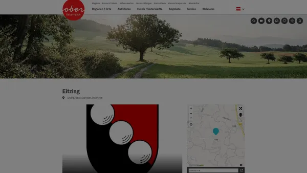 Website Screenshot: Gemeindeamt Urlaub Oberösterreich Tourismusinformationen aus Oberösterreich - Eitzing - Date: 2023-06-23 12:08:08