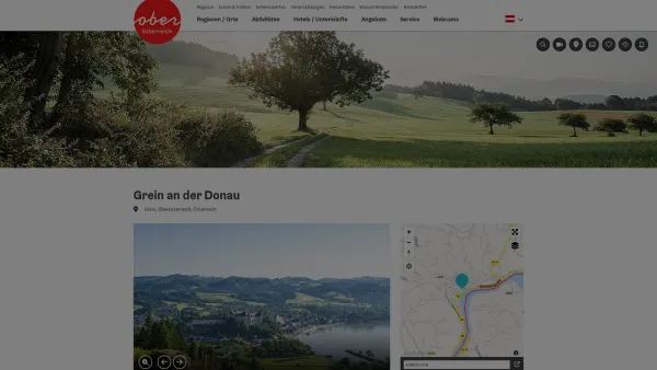 Website Screenshot: Tourismusverband Urlaub Oberösterreich Tourismusinformationen aus Oberösterreich - Grein an der Donau - Date: 2023-06-23 12:08:08