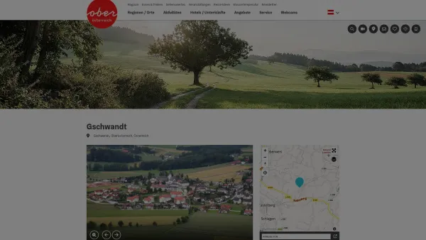 Website Screenshot: Gemeindeamt Urlaub Oberösterreich Tourismusinformationen aus Oberösterreich - Gschwandt bei Gmunden - Date: 2023-06-23 12:08:08