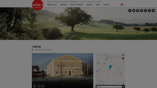 Website Screenshot: Gemeindeamt Urlaub Oberösterreich Tourismusinformationen aus Oberösterreich - Jeging - Date: 2023-06-23 12:08:08