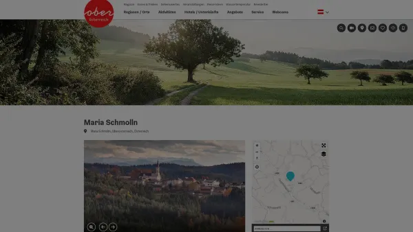 Website Screenshot: Gemeindeamt Maria Urlaub Oberösterreich Tourismusinformationen aus Oberösterreich - Wallfahrtsort Maria Schmolln - Date: 2023-06-23 12:08:08