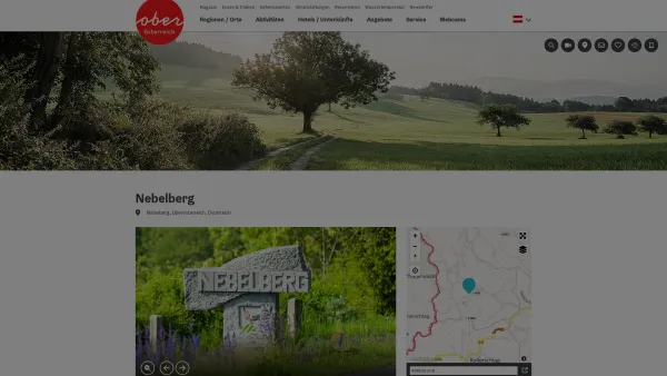 Website Screenshot: Gemeinde Urlaub Oberösterreich Tourismusinformationen aus Oberösterreich - Sonniges Nebelberg | Urlaub im Böhmerwald - Date: 2023-06-23 12:08:08
