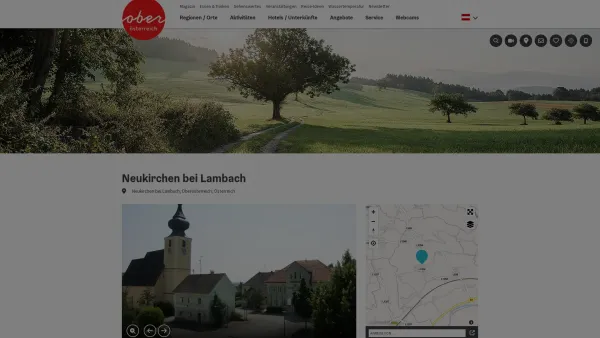 Website Screenshot: Gemeindeamt Neukirchen bei Urlaub Oberösterreich Tourismusinformationen aus Oberösterreich - Neukirchen bei Lambach - Date: 2023-06-23 12:08:08