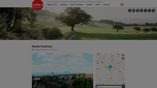 Website Screenshot: Gemeindeamt Urlaub Oberösterreich Tourismusinformationen aus Oberösterreich - Niederthalheim - Date: 2023-06-23 12:08:08