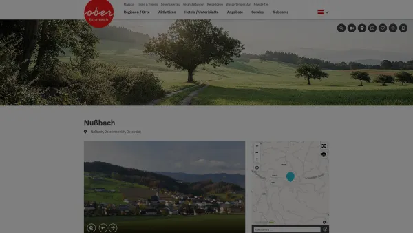 Website Screenshot: Gemeindeamt Urlaub Oberösterreich Tourismusinformationen aus Oberösterreich - Nußbach - Date: 2023-06-23 12:08:08