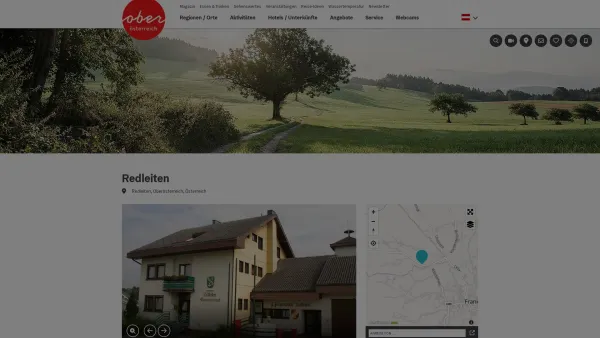 Website Screenshot: Gemeindeamt Urlaub Oberösterreich Tourismusinformationen aus Oberösterreich - Redleiten - Date: 2023-06-23 12:08:11