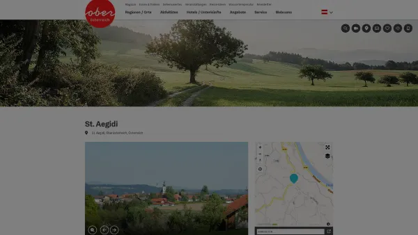 Website Screenshot: Gemeindeamt St Urlaub Oberösterreich Tourismusinformationen aus Oberösterreich - St. Aegidi - Date: 2023-06-23 12:08:11