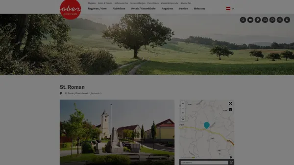 Website Screenshot: Gemeindeamt St Roman bei Urlaub Oberösterreich Tourismusinformationen aus Oberösterreich - St. Roman - Date: 2023-06-23 12:08:11