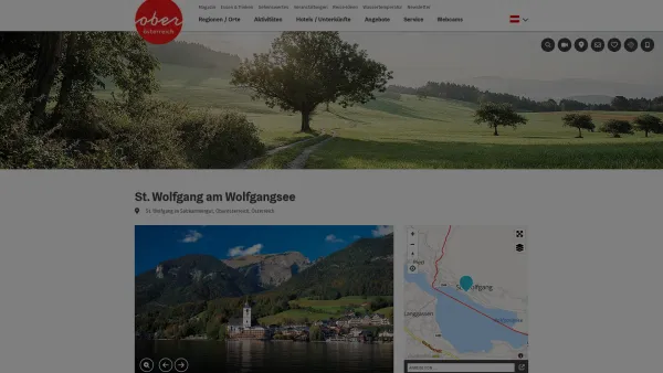 Website Screenshot: Marktgemeindeamt St. Wolfgang im Urlaub Oberösterreich Tourismusinformationen aus Oberösterreich - St. Wolfgang am Wolfgangsee - Date: 2023-06-23 12:08:11