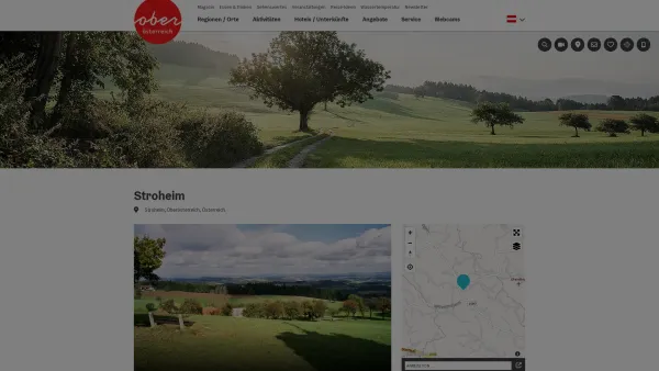 Website Screenshot: Gemeindeamt Urlaub Oberösterreich Tourismusinformationen aus Oberösterreich - Stroheim - Date: 2023-06-23 12:08:11