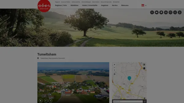 Website Screenshot: Gemeindeamt Urlaub Oberösterreich Tourismusinformationen aus Oberösterreich - Tumeltsham - Date: 2023-06-23 12:08:11