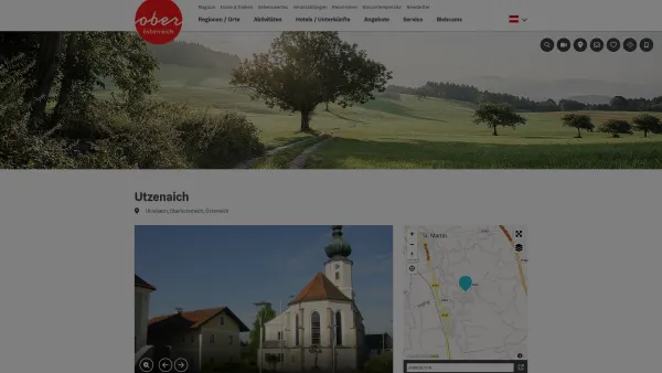 Website Screenshot: Gemeindeamt Urlaub Oberösterreich Tourismusinformationen aus Oberösterreich - Utzenaich - Date: 2023-06-23 12:08:11