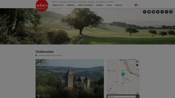 Website Screenshot: Gemeindeamt Urlaub Oberösterreich Tourismusinformationen aus Oberösterreich - Vichtenstein,Burg, Donau, Donauradweg - Date: 2023-06-23 12:08:11