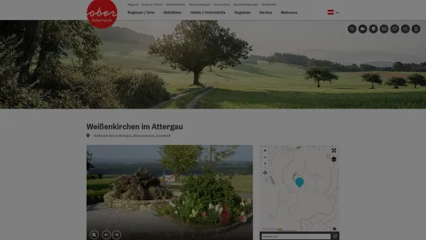 Website Screenshot: Gemeindeamt Weißenkirchen im Urlaub Oberösterreich Tourismusinformationen aus Oberösterreich - Weißenkirchen im Attergau - Date: 2023-06-23 12:08:11
