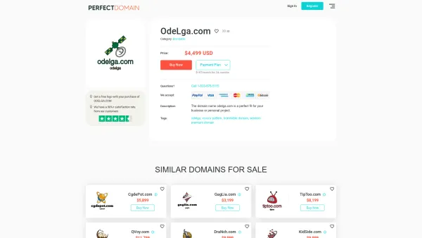Website Screenshot: GETINGE Odelga Vertrieb und Service gmbh - Odelga.com is for sale - PerfectDomain.com - Date: 2023-06-23 12:08:14