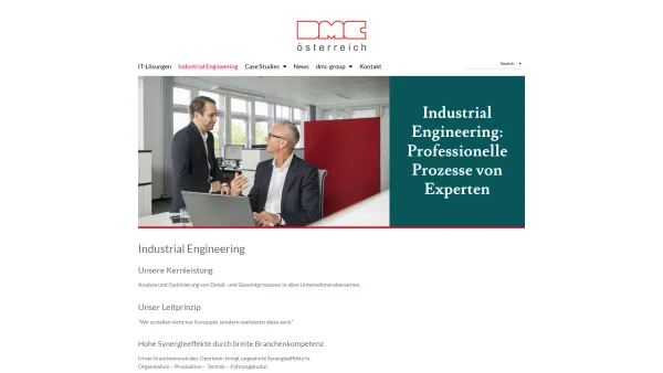 Website Screenshot: Ökergo - Industrial Engineering – DMC Österreich - Date: 2023-06-23 12:08:14