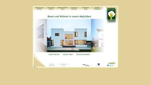 Website Screenshot: ÖKO-BAU-TEAM DI Werner Rabl - ÖKO-BAU-TEAM - Date: 2023-06-15 16:02:34