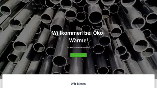 Website Screenshot: ökowärme alternativenergie - Öko-Wärme – Ihr Wärmepumpenspezialist - Date: 2023-06-23 12:08:17