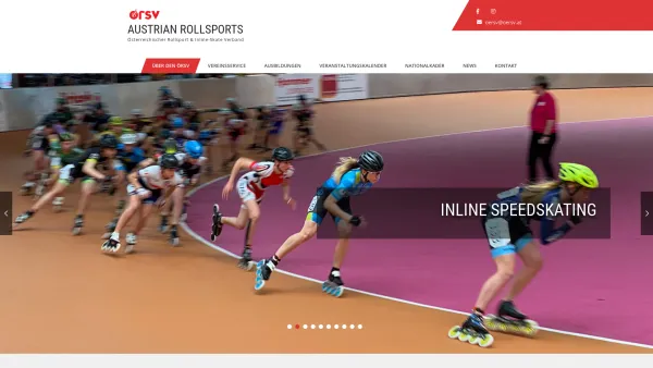 Website Screenshot: Österreichischer Rollsportverband u Inline-Skate Index of oersv - AUSTRIAN ROLLSPORTS – Österreichischer Rollsport & Inline-Skate Verband - Date: 2023-06-23 12:08:17