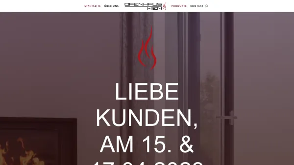 Website Screenshot: Maric Ofenhaus GmbH - Ofenhaus Wien | Ihre Experten für ein gemütliches zu Hause. - Date: 2023-06-15 16:02:34