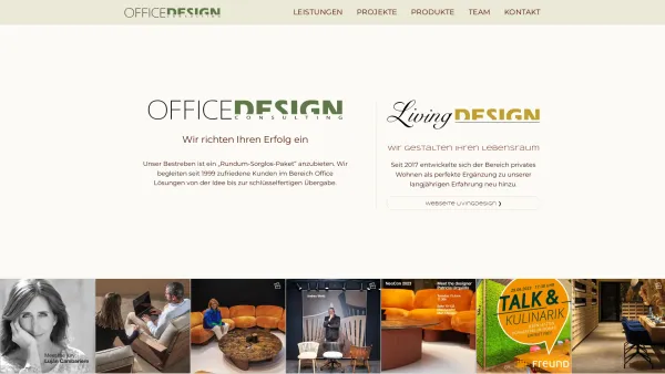 Website Screenshot: Ing. Helmut OFFICEDESIGN Weissenstein - Office Design Consulting | Office Lösungen für Ihren Erfolg - Date: 2023-06-23 12:08:17