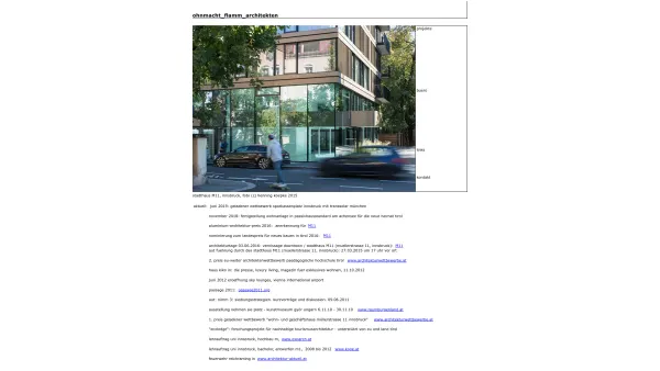 Website Screenshot: ohnmacht flamm architekten - ohnmacht_flamm_architekten - Date: 2023-06-23 12:08:20