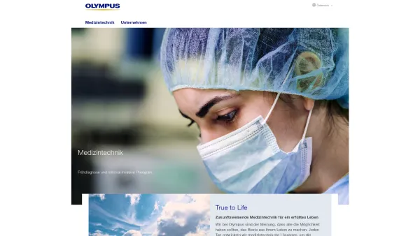Website Screenshot: Olympus - Willkommen bei Olympus - Olympus Österreich - Date: 2023-06-15 16:02:34