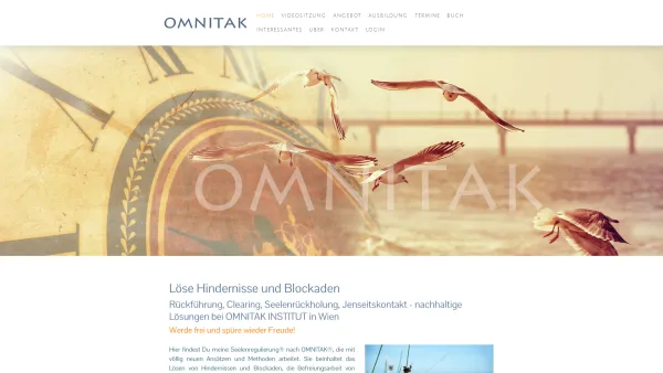Website Screenshot: OMNITAK - OMNITAK - Rückführung, Clearing, Seelenrückholung in Wien - Clearing Rückführung Seelenrückholung - Date: 2023-06-23 12:08:20